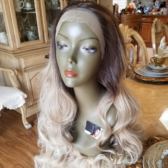 Ombre Blonde Lace Front Wig main image 7